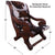 Reclaimed Wood Hair-On Cowhide Handcrafted Chair - C219-FC