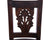 Reclaimed Wood Dining Chair - Handcarved Back Sunflower - DC110
