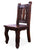 Reclaimed Wood Dining Chair - Handcarved Back - DC223