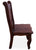 Reclaimed Wood Dining Chair - Handcarved Back - DC223