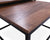 Solid Wood 2 Piece Coffee Table and Nesting Tables Set