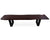 Solid Wood Handmade Dining Bench With Metal Legs - 18"H x 55"W x 15.7"D