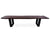 Solid Wood Handmade Dining Bench With Metal Legs - 18"H x 71"W x 15.7"D