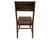 Solid Wood Handmade Dining Chair Set of Two - 40"H x 18"W x 18.5"D