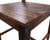 Solid Wood Handmade Dining Chair Set of Two - 40"H x 18"W x 18.5"D