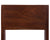 Solid Wood Handmade Dining Chair Set of Two - 40"H x 18"W x 18.5"D