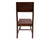 Solid Wood Handmade Dining Chair Set of Two - 40"H x 18"W x 18.5"D
