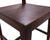 Solid Wood Handmade Dining Chair Set of Two - 40"H x 18"W x 18.5"D