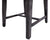 Grey Solid Wood Handmade Dining Chair Set of Two - 40"H x 18"W x 18.5"D