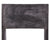 Grey Solid Wood Handmade Dining Chair Set of Two - 40"H x 18"W x 18.5"D