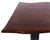 Solid Wood Handmade Dining Table With Metal Legs - 30"H x 63"W x 35.4"D