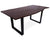 Solid Wood Handmade Dining Table With Metal Legs - 30"H x 87"W x 39.4"D