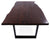 Solid Wood Handmade Dining Table With Metal Legs - 30"H x 71"W x 35.4"D