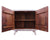 Solid Wood Handcrafted Sideboard Cabinet - 32"H x32"W x 14"D