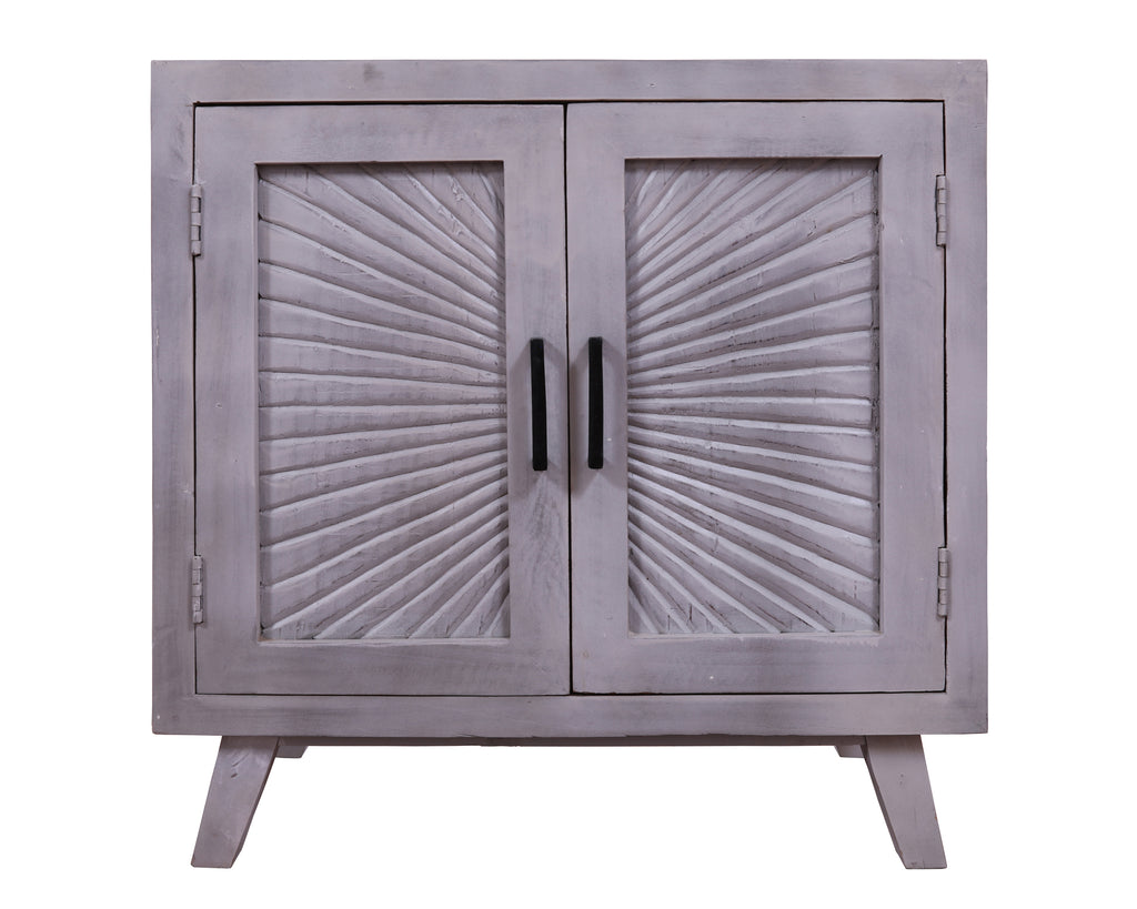 Solid Wood Handcrafted Sideboard Cabinet - 32"H x32"W x 14"D