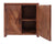 Solid Wood Handcrafted Sideboard Cabinet - 34"H x32"W x 14"D