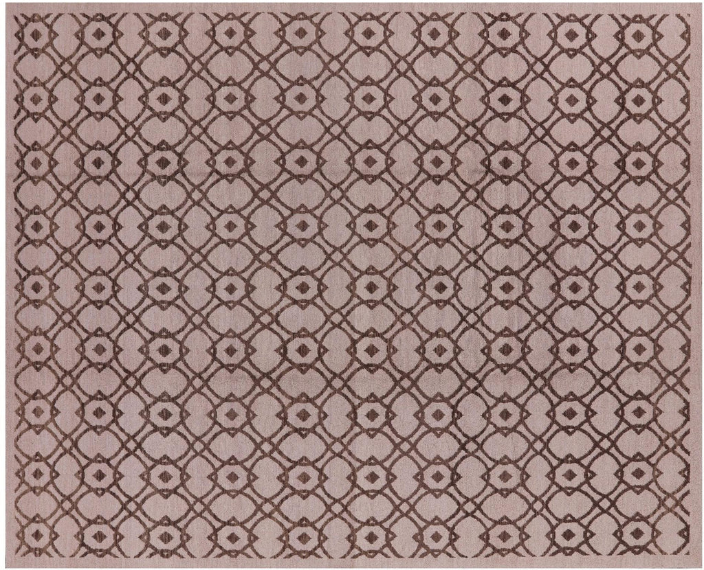Modern Hand-Knotted Wool Area Rug - Manhattan Rugs