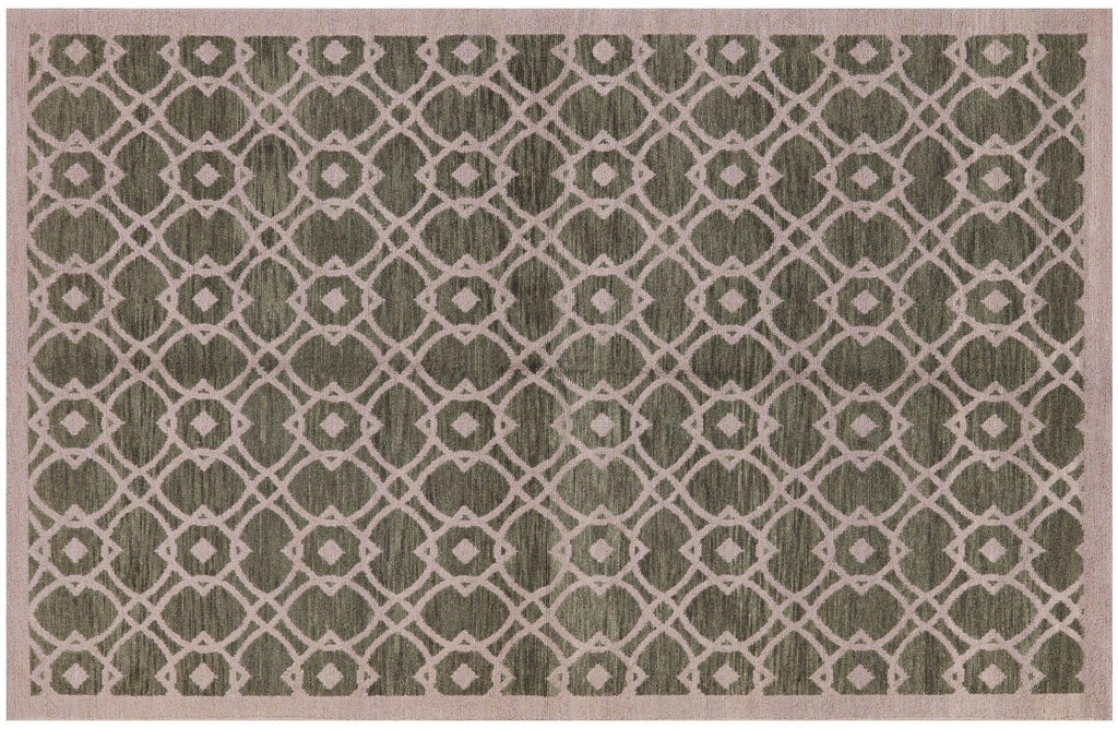 Modern Hand Knotted Area Rug - Manhattan Rugs