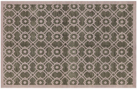 Modern Hand Knotted Area Rug - Manhattan Rugs