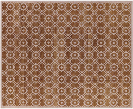 Modern Hand Knotted Wool Area Rug - Manhattan Rugs