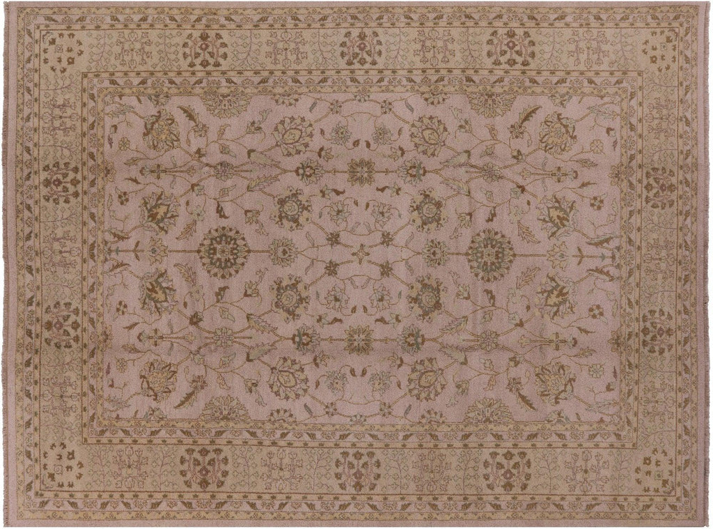 Hand-Knotted Turkish Oushak Wool Rug - Manhattan Rugs