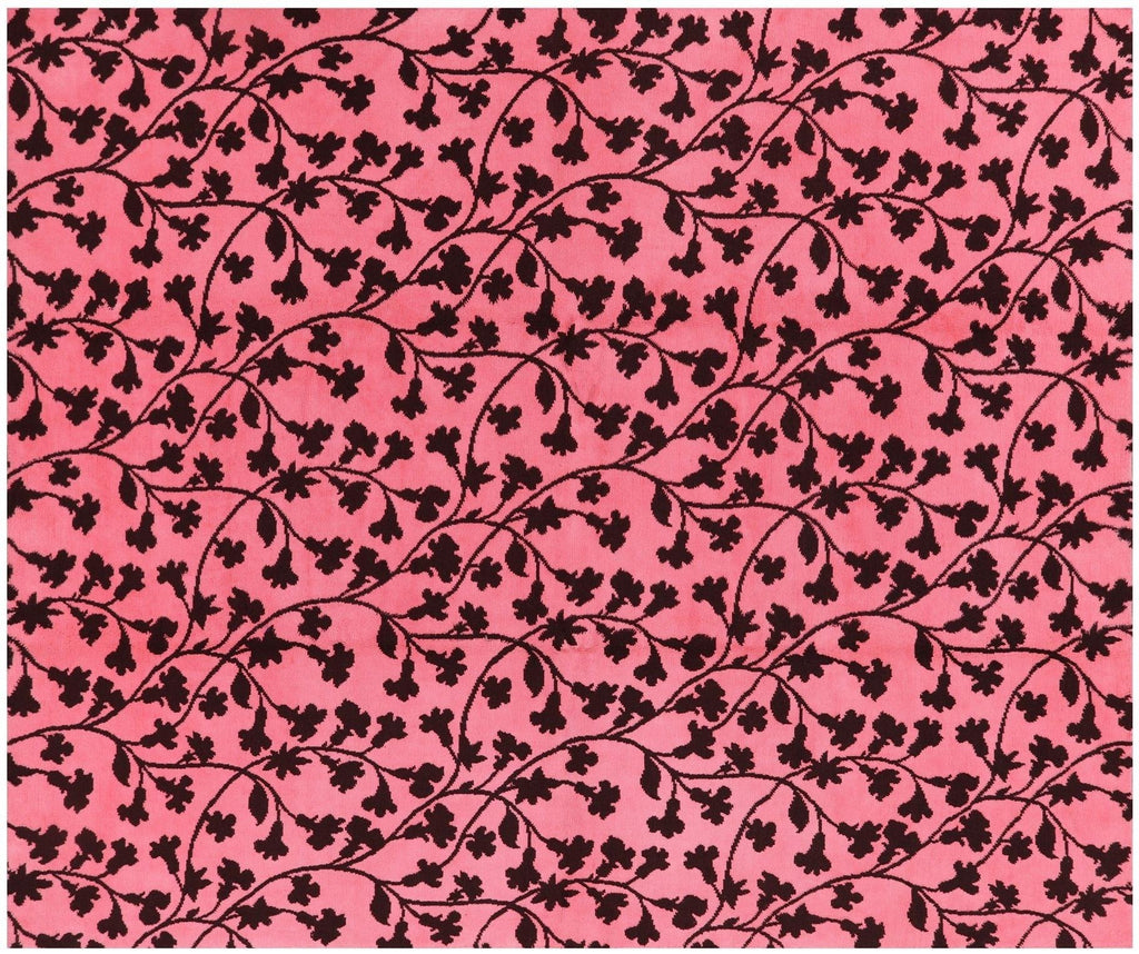 Modern Floral Hand Knotted Wool Area Rug - Manhattan Rugs