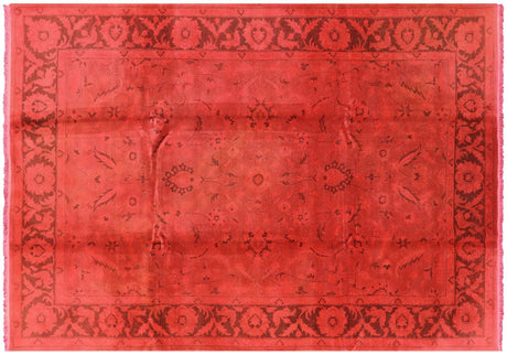 Handmade Overdyed Full Pile Wool Rug - Manhattan Rugs