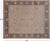 Ivory 8' 2" X 10' 0" Turkish Oushak Hand Knotted Wool Rug - H3802