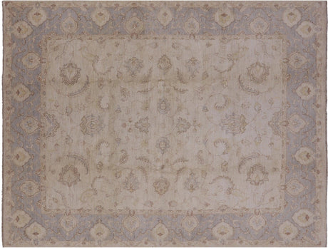 Washed Out Turkish Oushak Hand Knotted Area Rug - Manhattan Rugs
