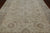 Ivory 8' 2" X 10' 7" Washed Out Turkish Oushak Hand Knotted Area Rug - H3810
