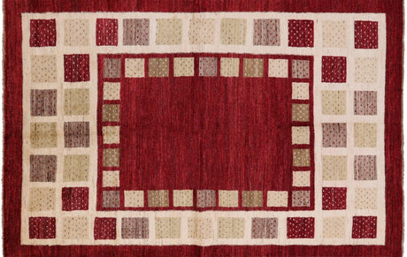 Hand Knotted Gabbeh Wool Rug - Manhattan Rugs