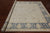 Ivory 8' 5" X 9' 10" Turkish Oushak Hand Knotted Wool Area Rug - H5962