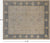 Ivory 8' 5" X 9' 10" Turkish Oushak Hand Knotted Wool Area Rug - H5962