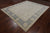 Ivory 8' 5" X 9' 10" Turkish Oushak Hand Knotted Wool Area Rug - H5962