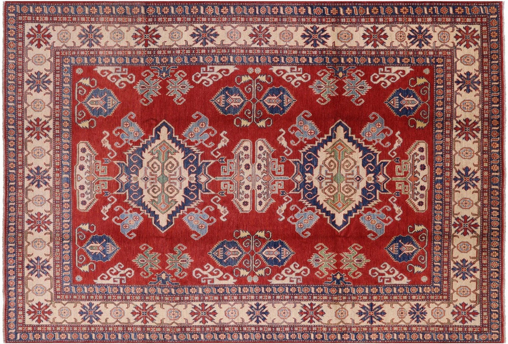 Kazak Hand Knotted Area Rug - Manhattan Rugs
