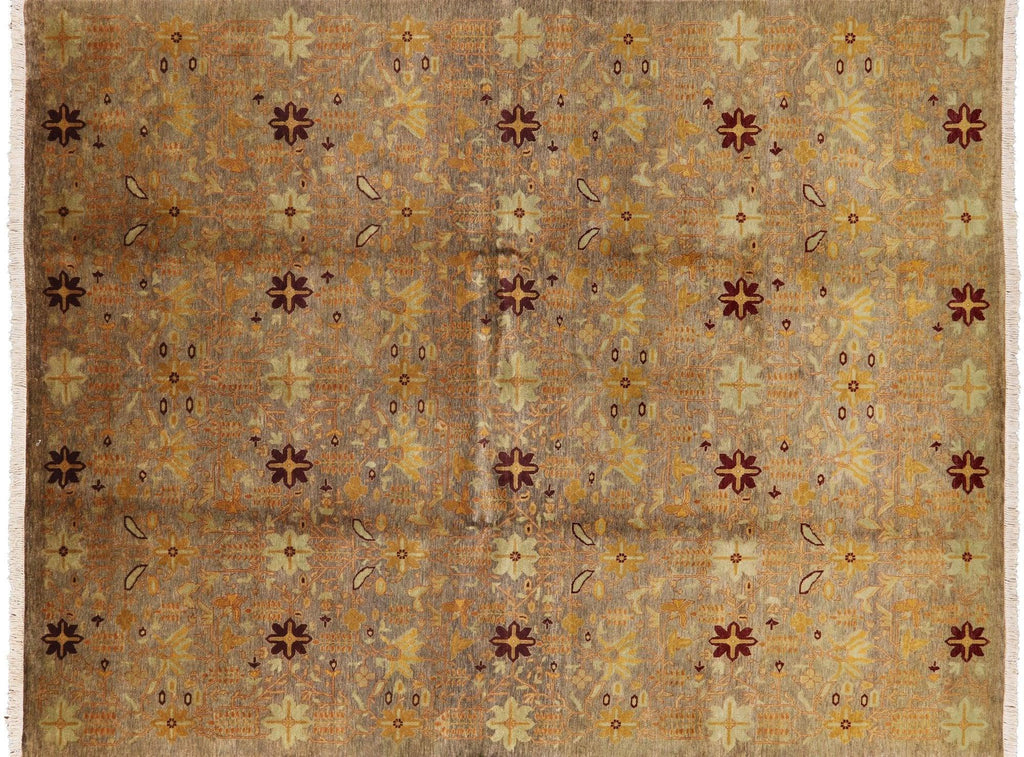 Hand Knotted Peshawar Wool Rug - Manhattan Rugs