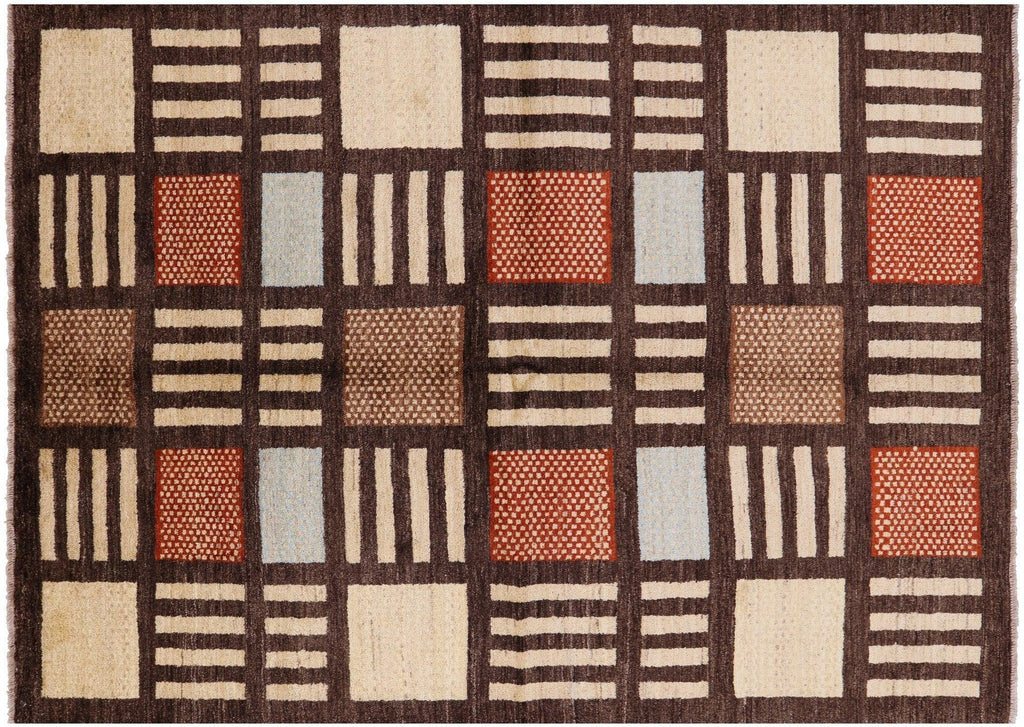 Persian Gabbeh Hand Knotted Wool Rug - Manhattan Rugs