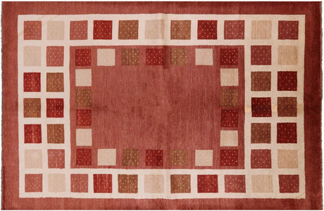 Hand-Knotted Gabbeh Wool Area Rug - Manhattan Rugs