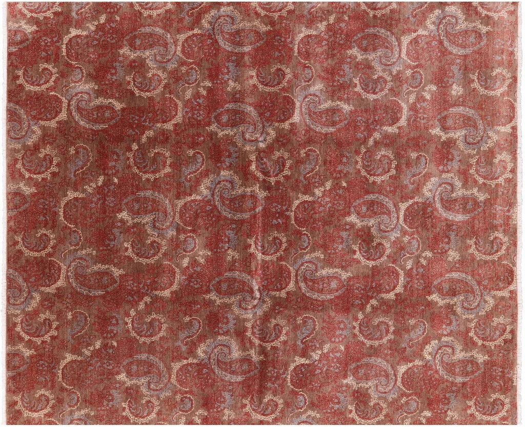 Wool & Silk William Morris Hand Knotted Rug - Manhattan Rugs