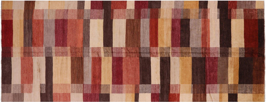 Gabbeh Hand Knotted Wool Area Rug - Manhattan Rugs