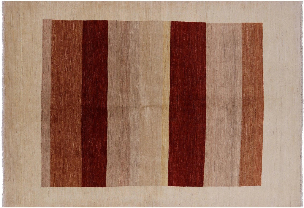 Gabbeh Hand-Knotted Wool Area Rug - Manhattan Rugs