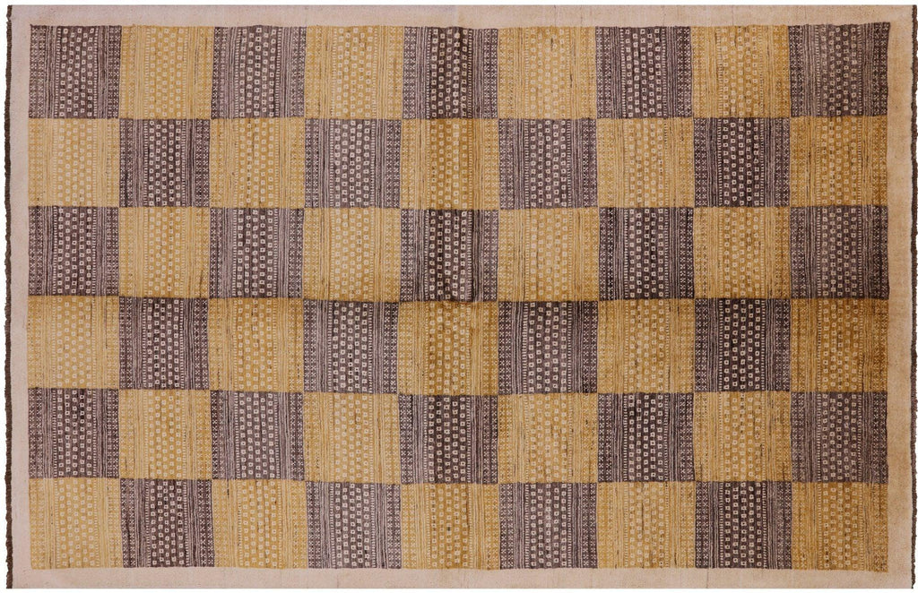 Persian Gabbeh Hand Knotted Wool Area Rug - Manhattan Rugs