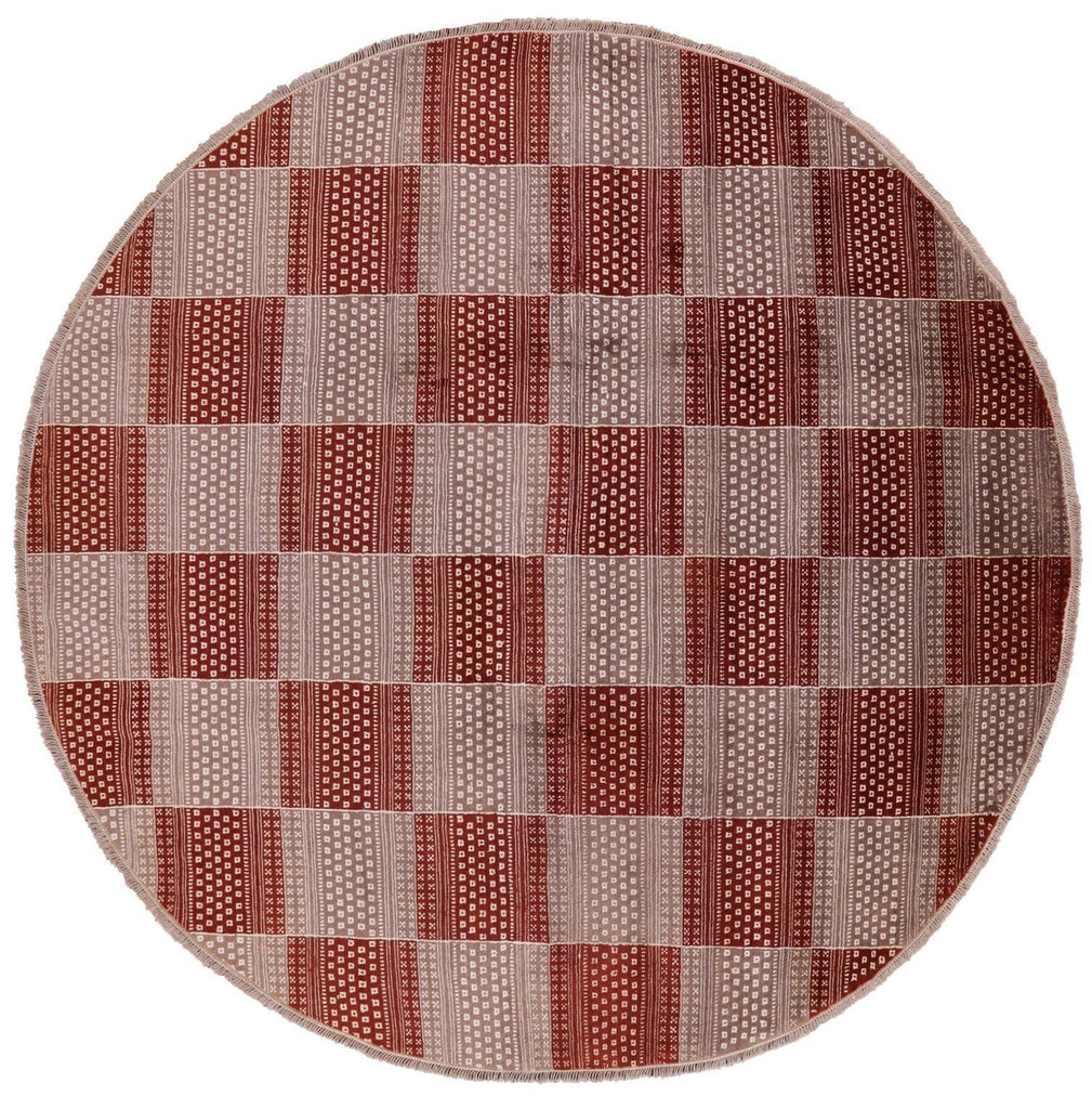 Round Persian Gabbeh Hand Knotted Rug - Manhattan Rugs