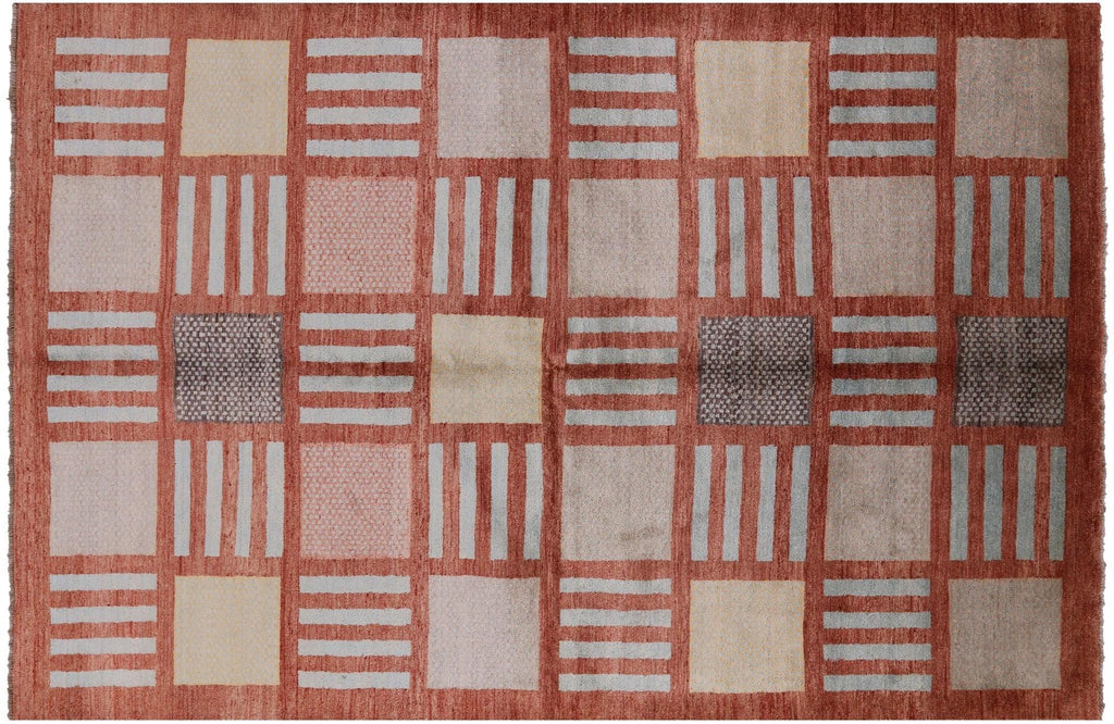 Hand Knotted Persian Gabbeh Wool Rug - Manhattan Rugs