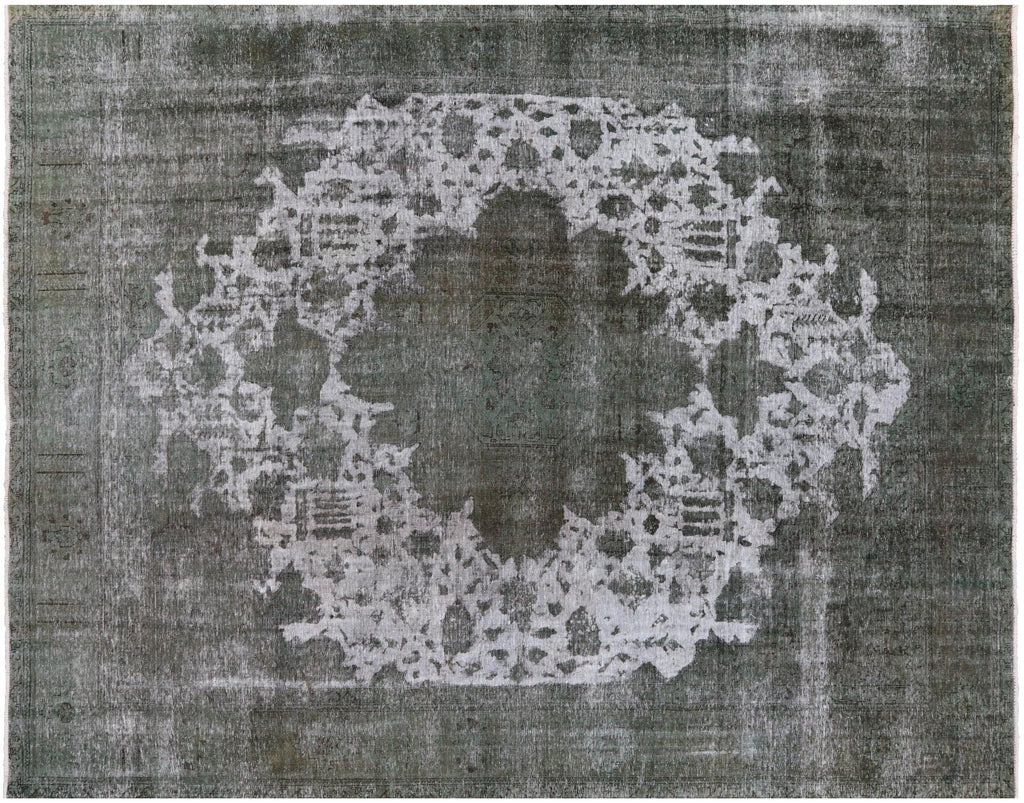 Persian Tabriz Overdyed Hand Knotted Wool Rug - Manhattan Rugs