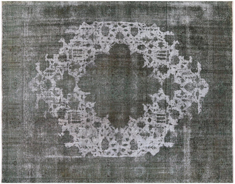 Persian Tabriz Overdyed Hand Knotted Wool Rug - Manhattan Rugs