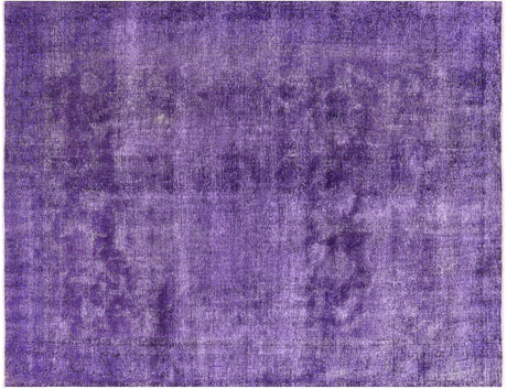 Persian Tabriz Overdyed Hand Knotted Wool Area Rug - Manhattan Rugs