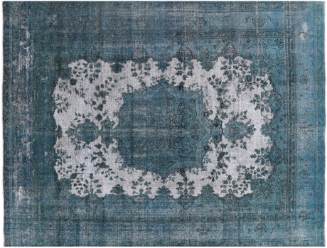Persian Tabriz Overdyed Hand Knotted Wool Area Rug - Manhattan Rugs