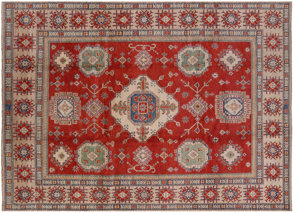 Kazak Hand Knotted Wool Rug - Manhattan Rugs