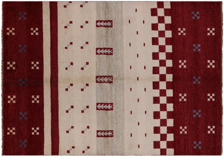 Persian Gabbeh Hand Knotted Wool Rug - Manhattan Rugs